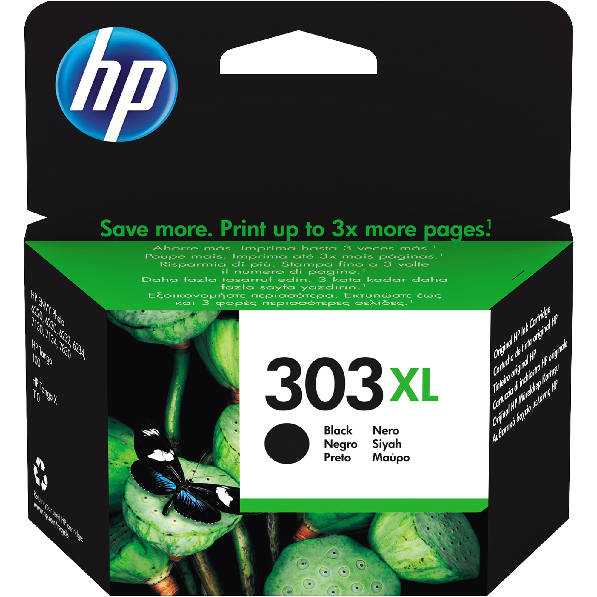 HP Tintenpatrone 303XL schwarz