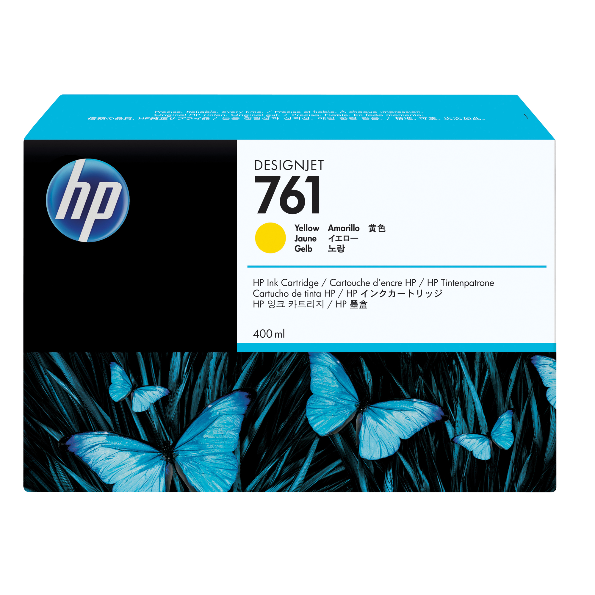 HP Tintenpatrone 761 gelb