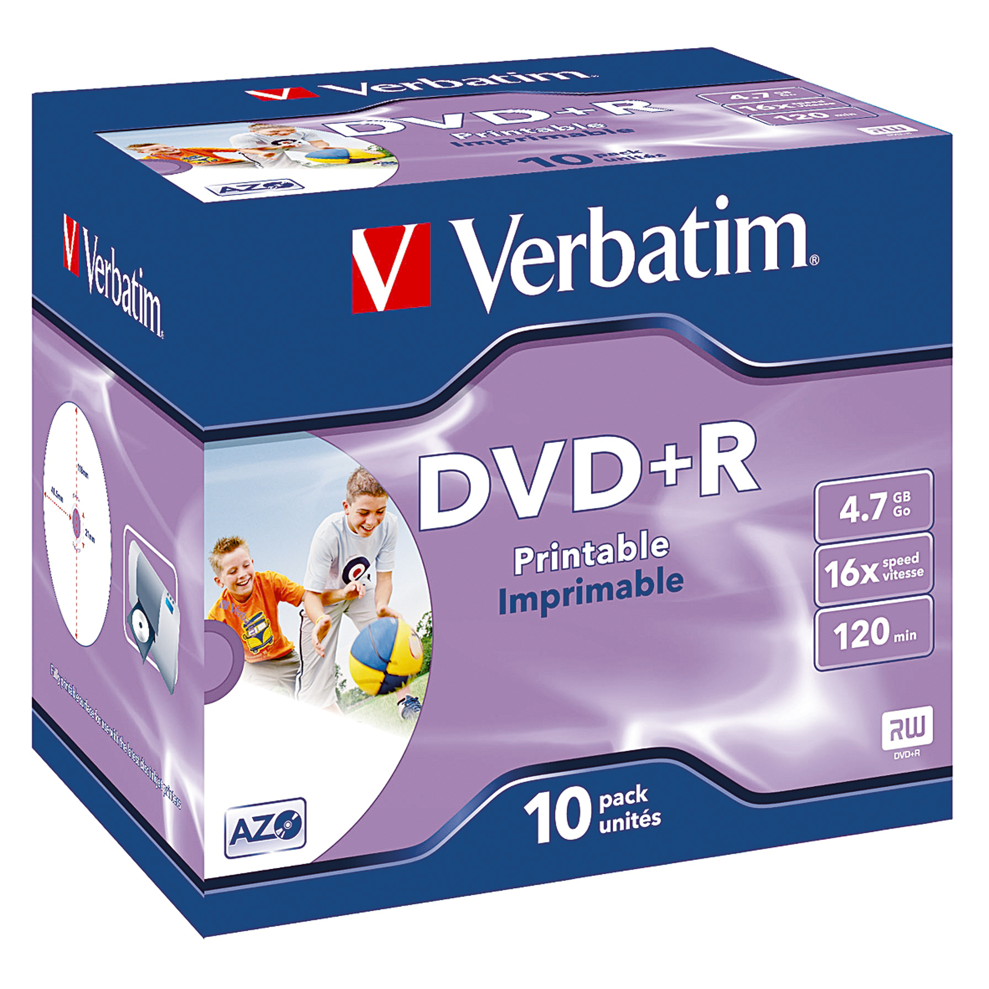 Verbatim DVD+R 10 St./Pack.