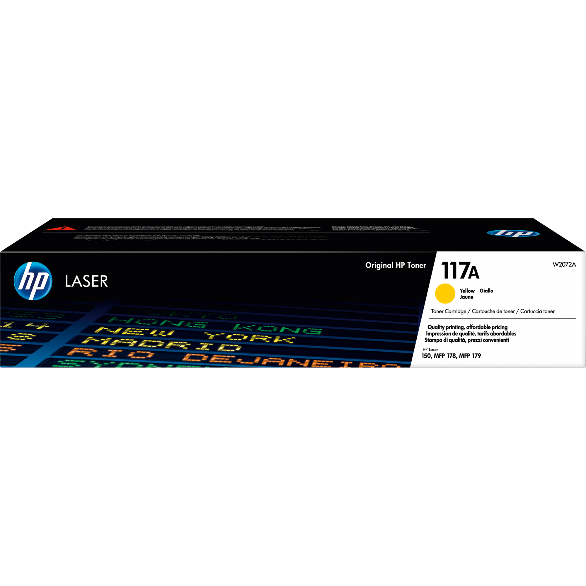 HP Toner 117A gelb