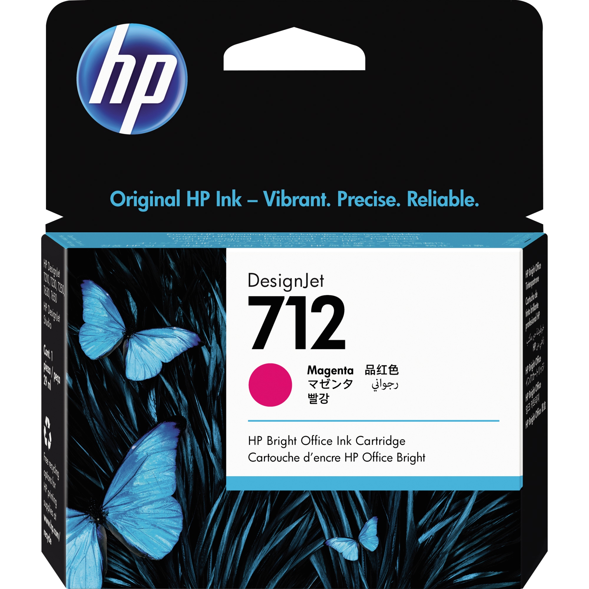 HP Tintenpatrone 712 magenta