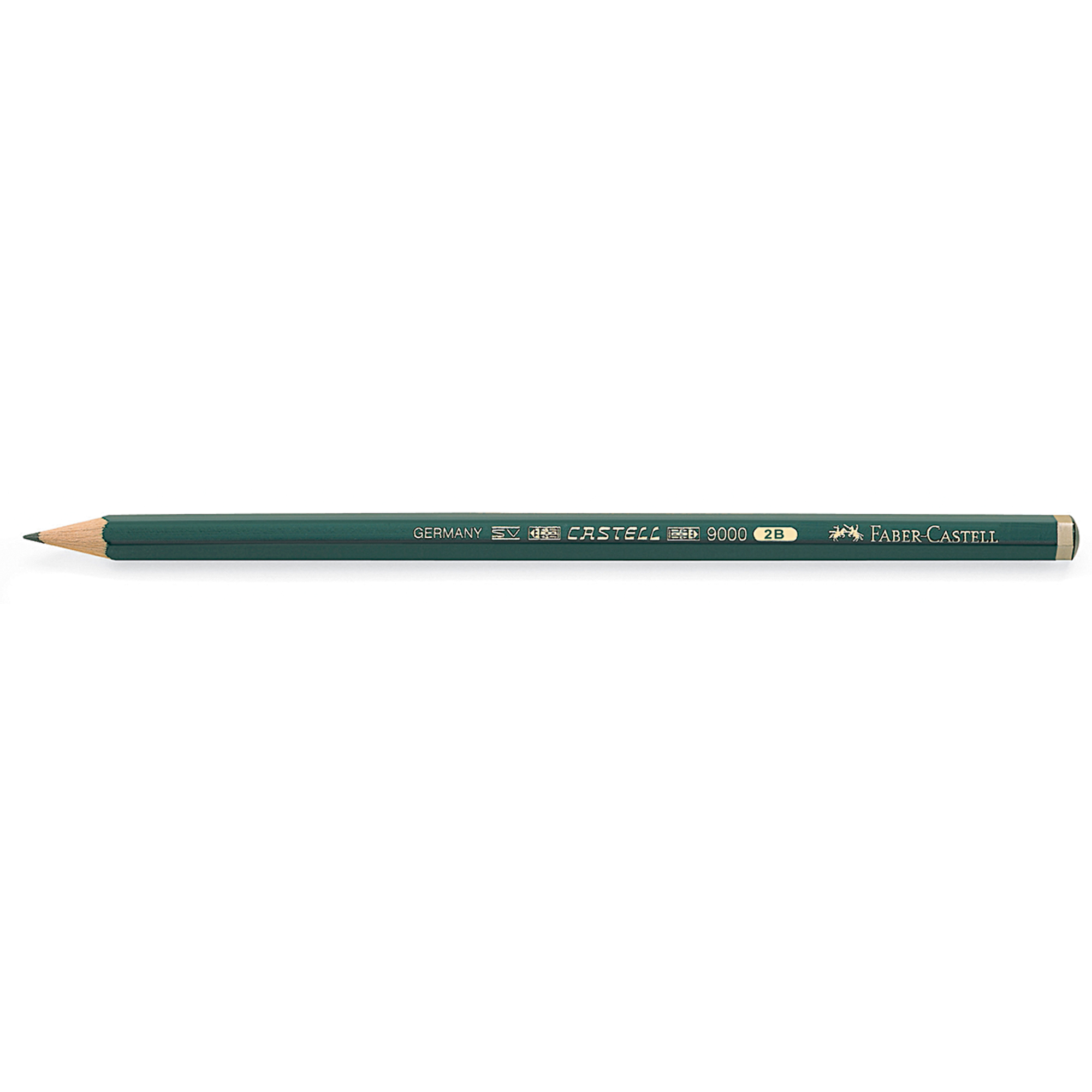 Faber-Castell Bleistift CASTELL® 9000 ohne Radierer