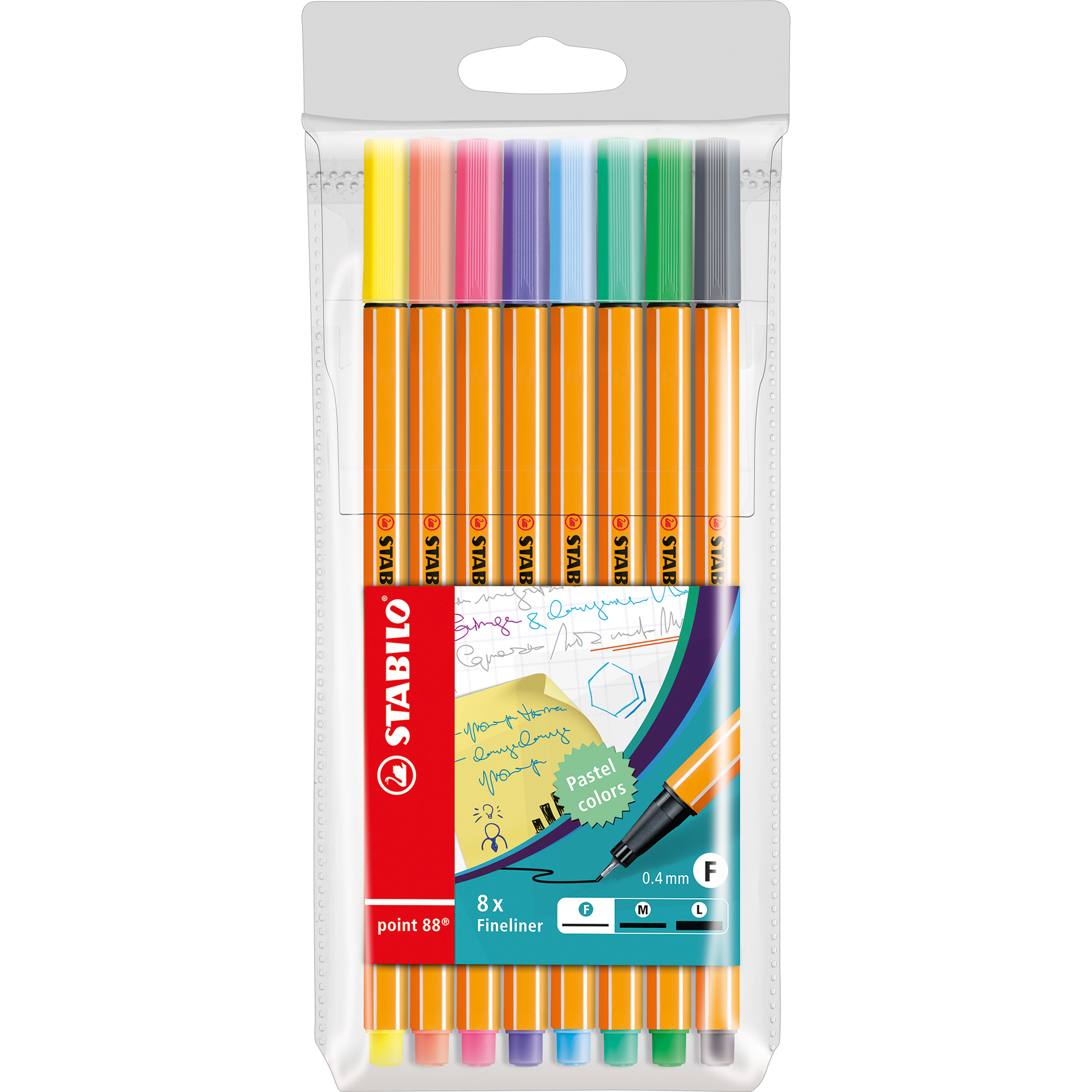 STABILO® Fineliner point 88® 8 St./Pack.