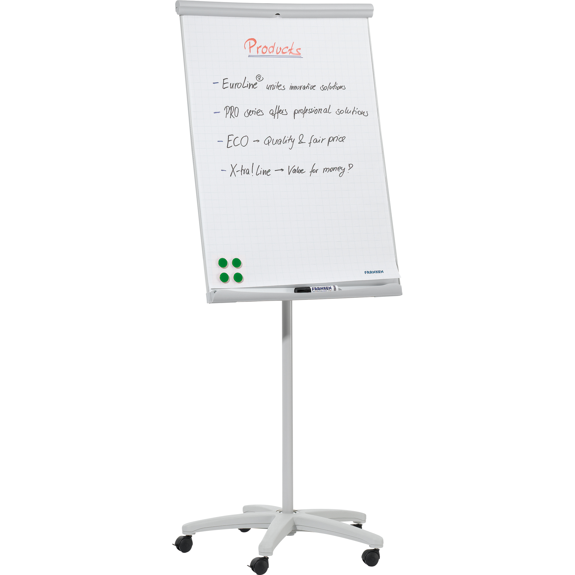 FRANKEN Mobiles Flipchart U-Act! Line®