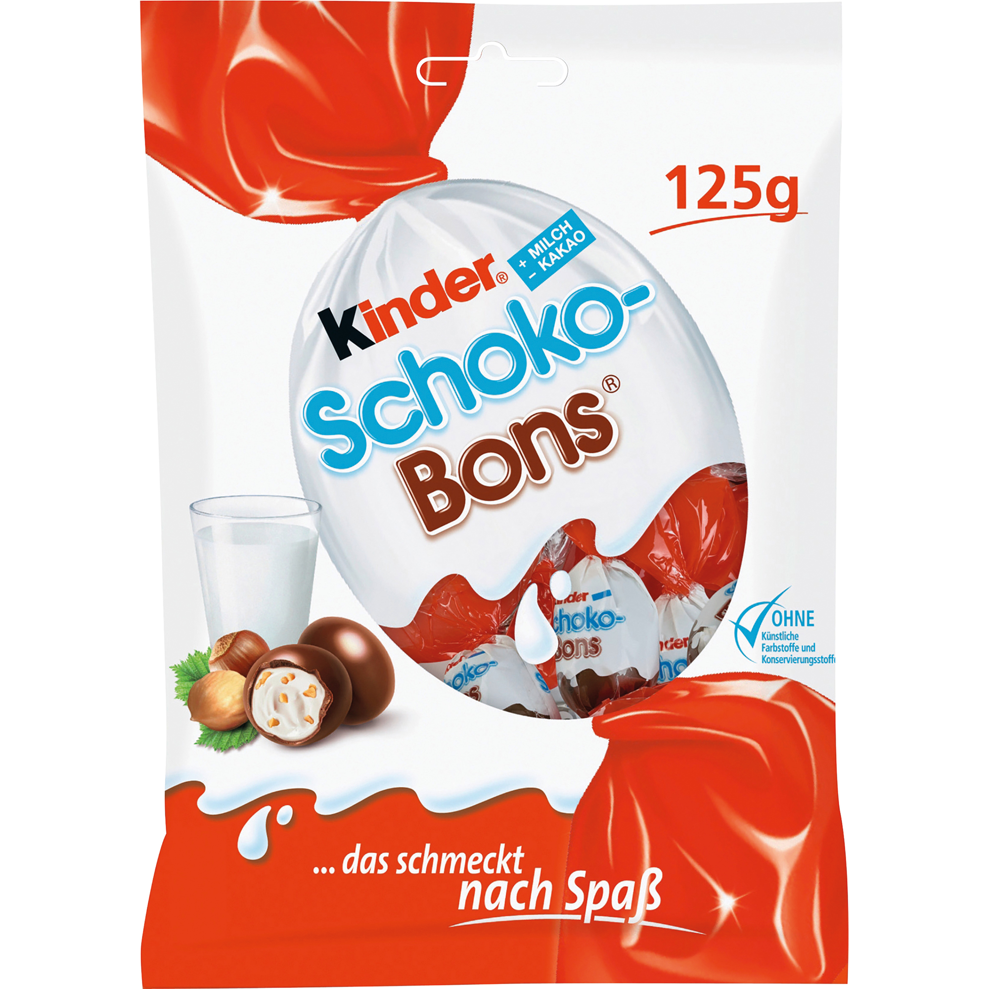 Kinder Schokolade Schoko-Bons® 16 x 7,8 g/Pack.