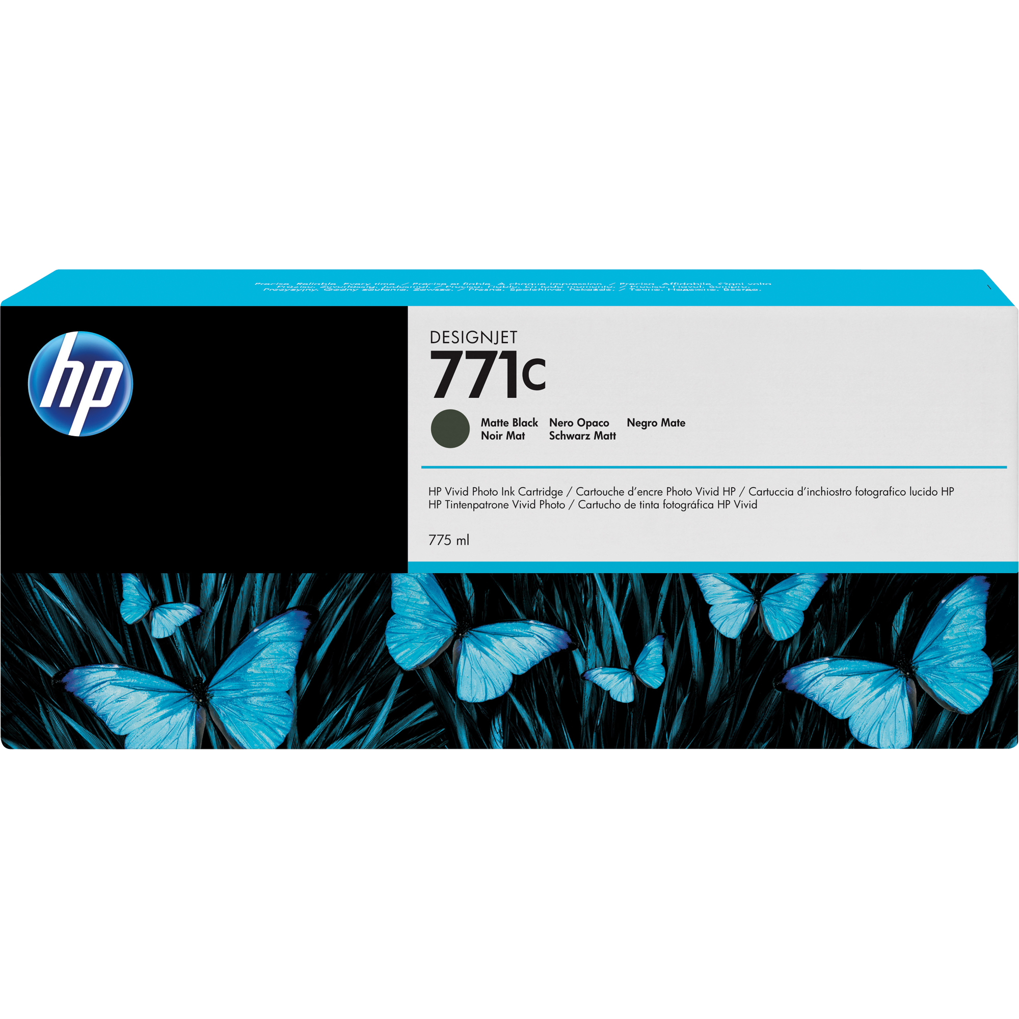 HP Tintenpatrone 771C schwarz matt