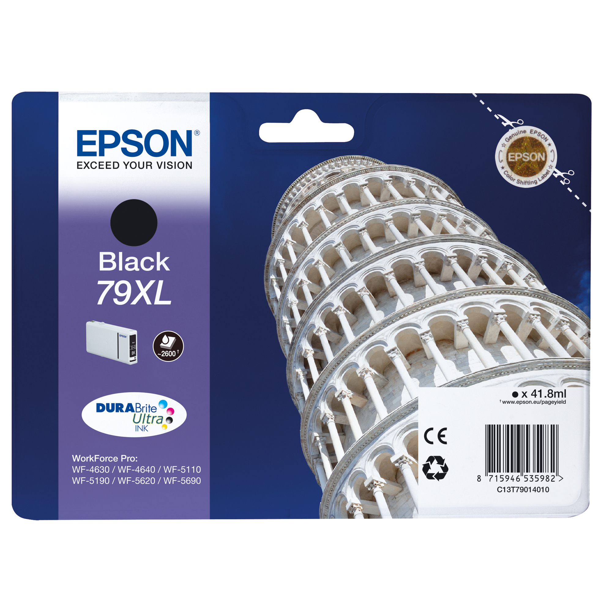 Epson Tintenpatrone 79XL schwarz