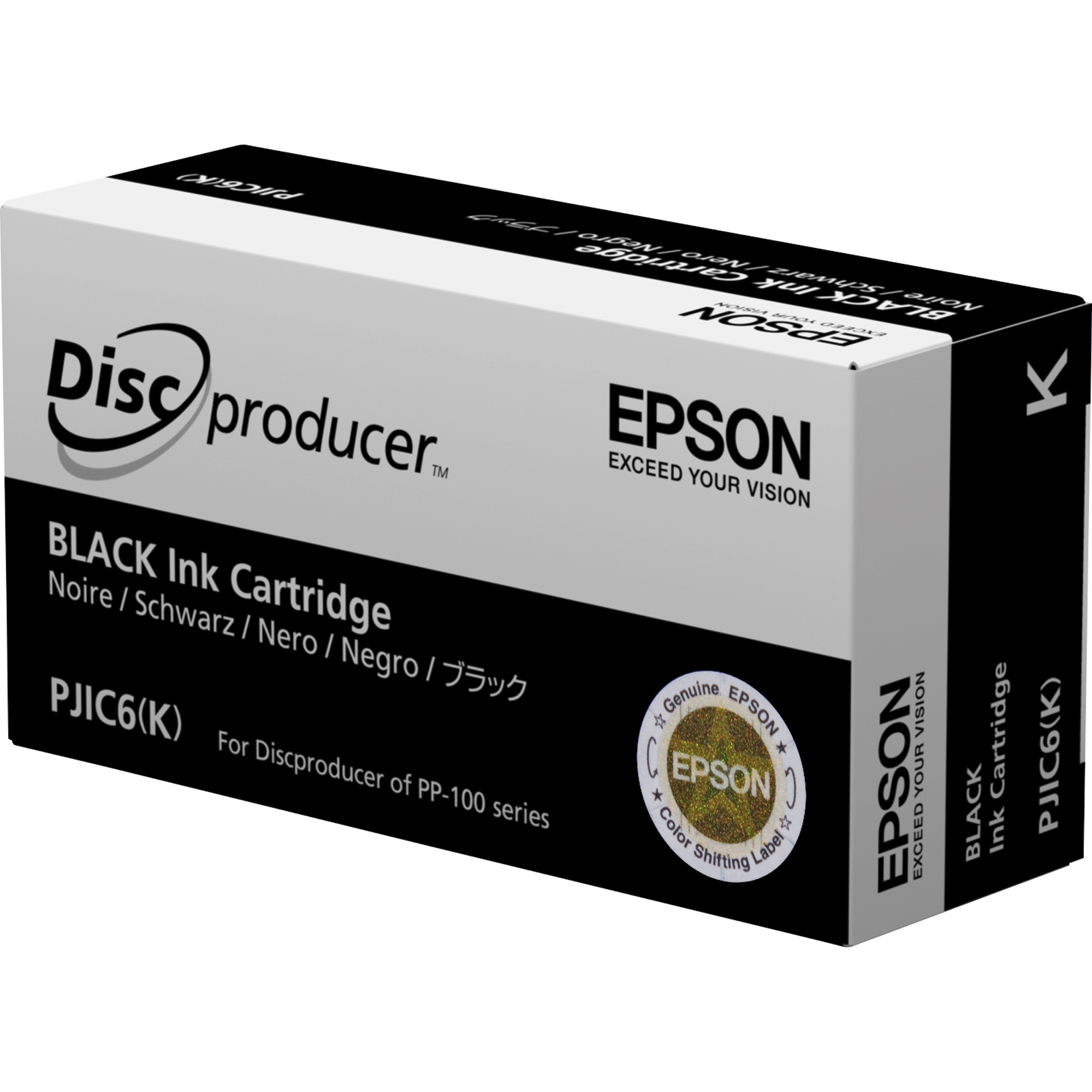 Epson Tintenpatrone PJIC6 schwarz