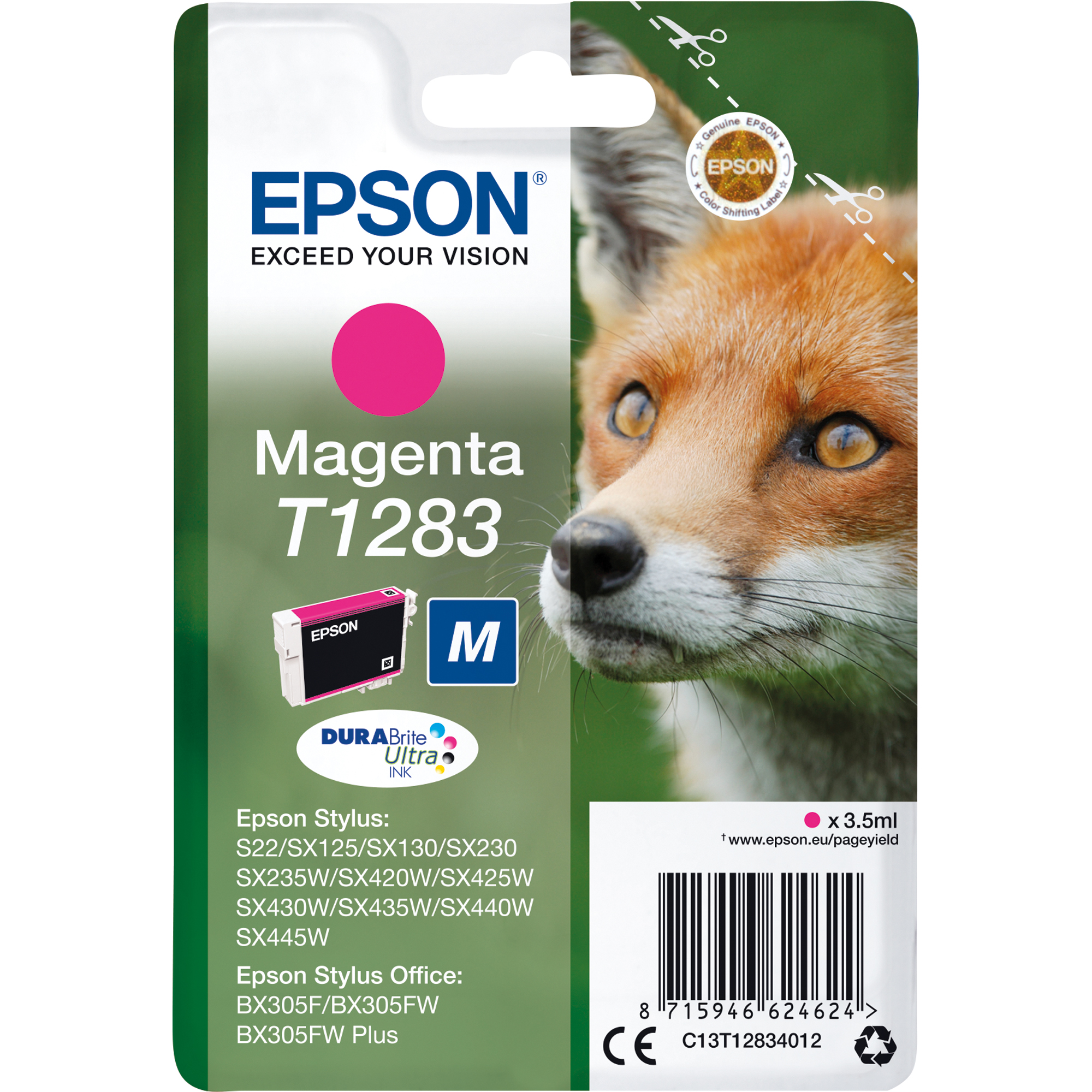 Epson Tintenpatrone T1283 magenta