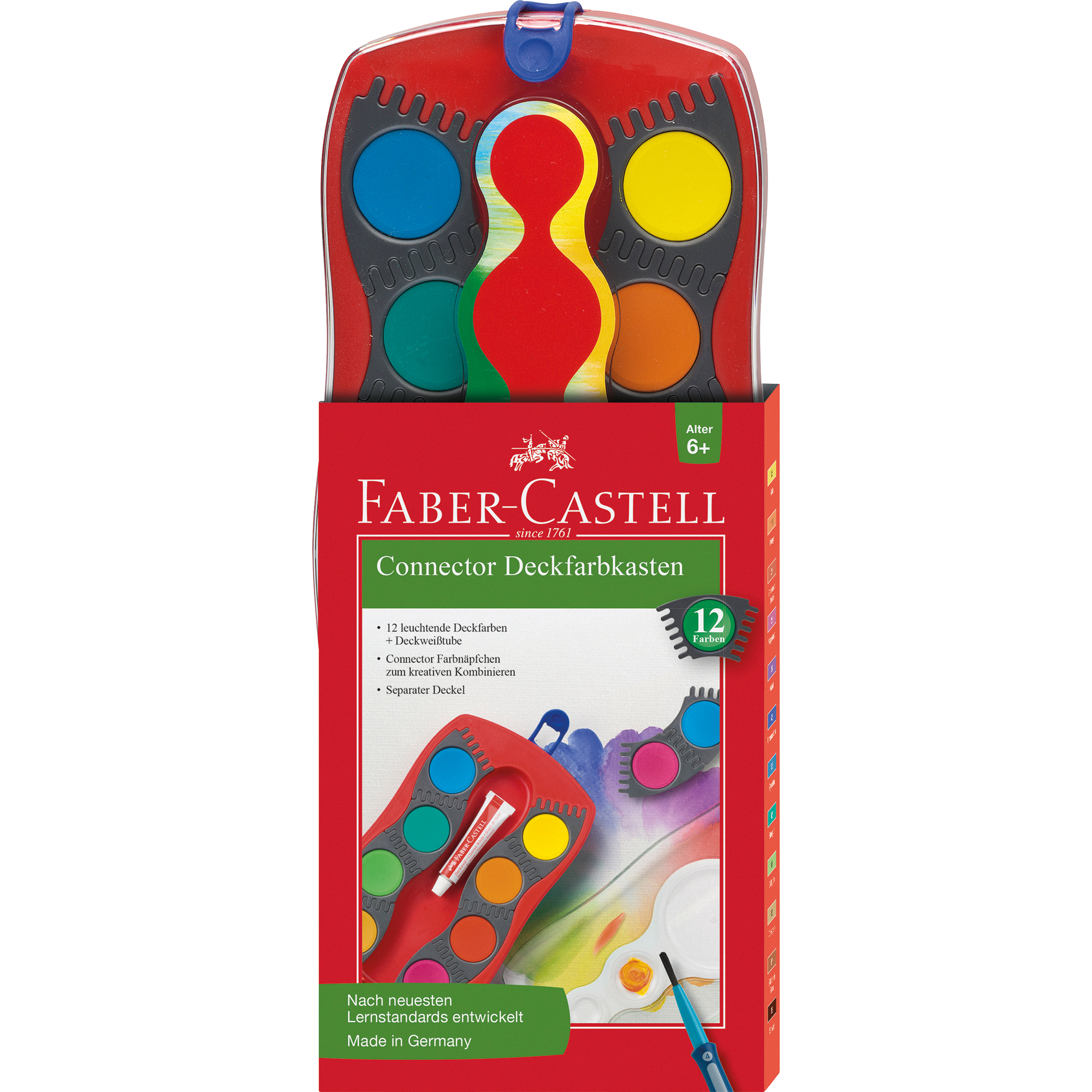 Faber-Castell Farbkasten Connector 12 Farben