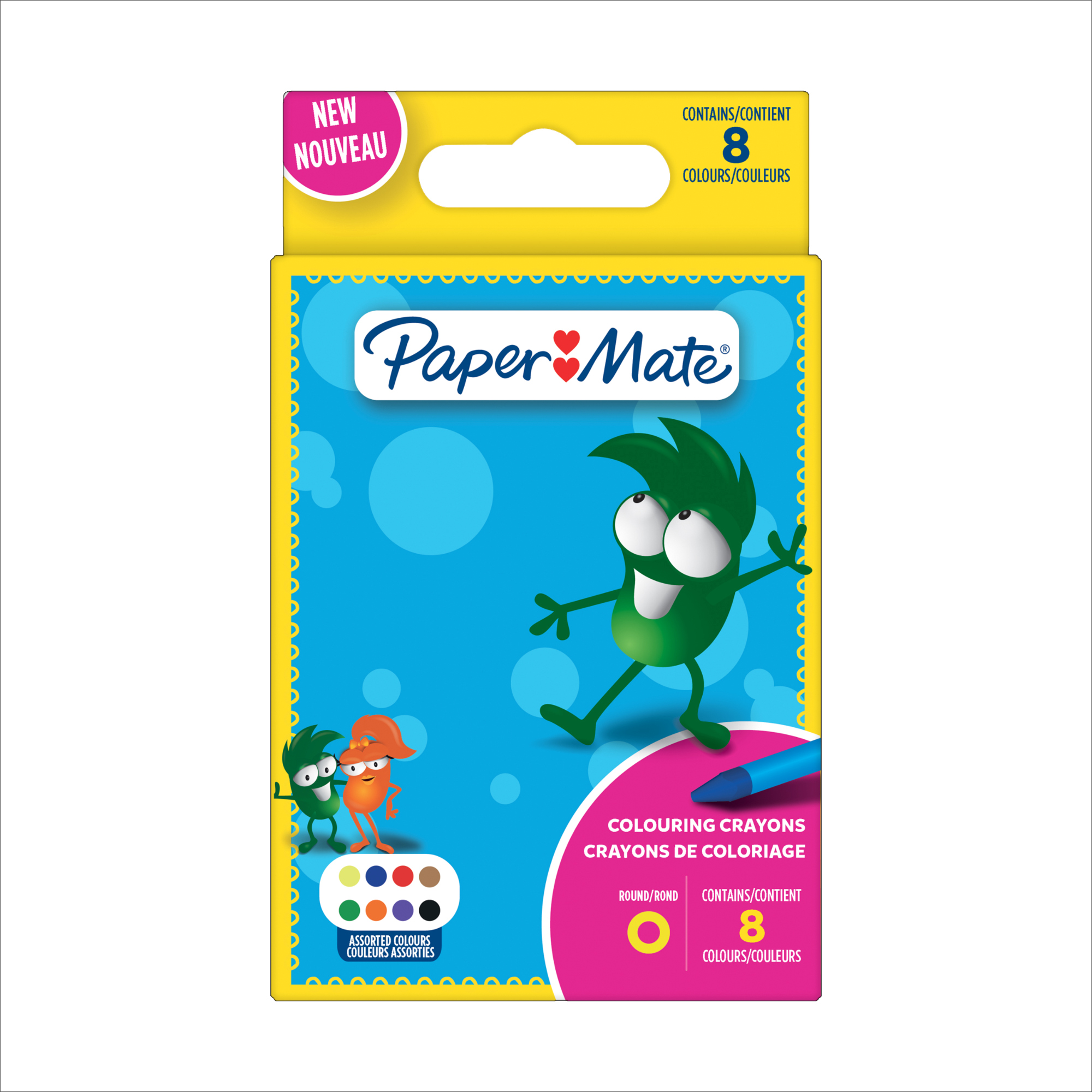 Paper Mate Wachsmalstift 8 St./Pack.