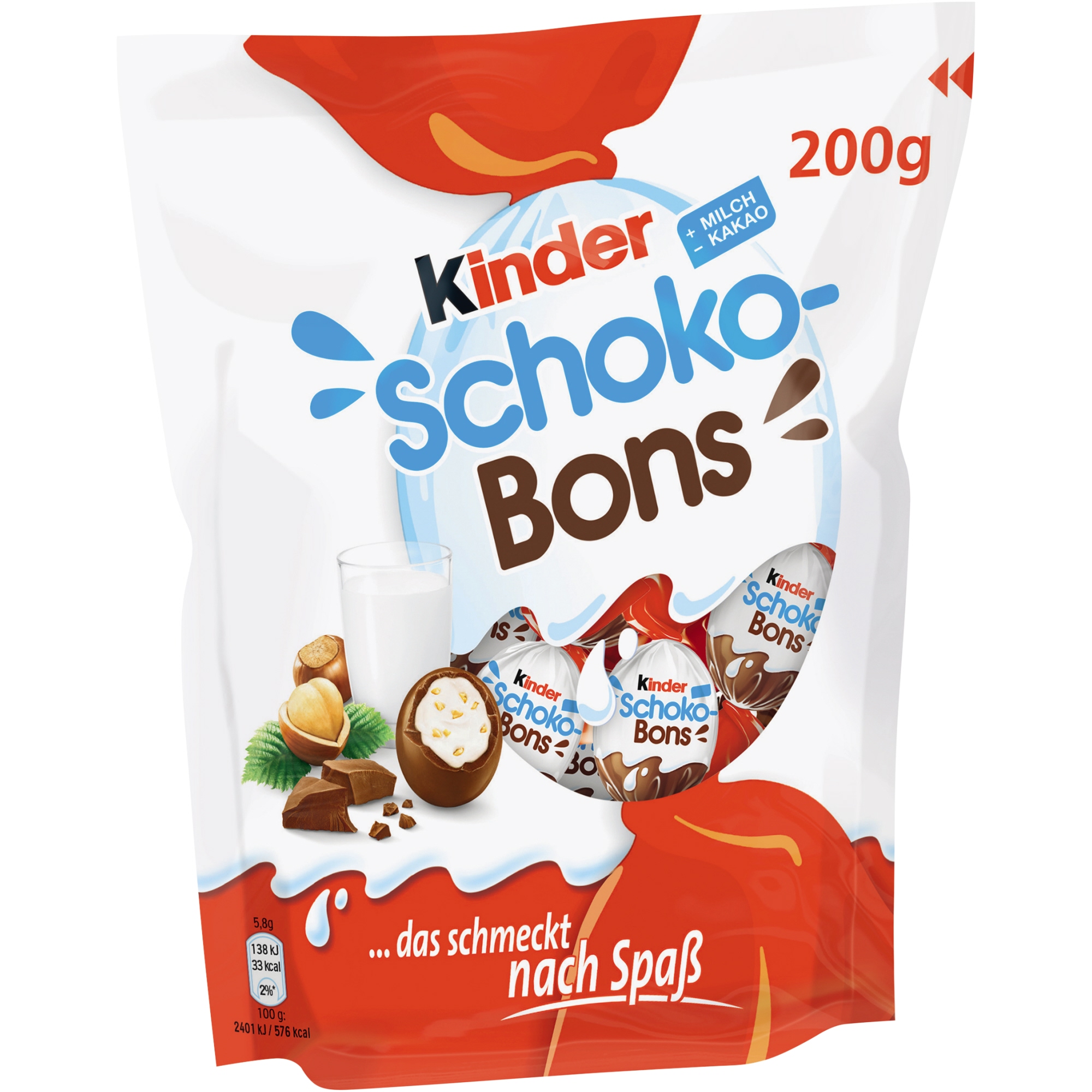 Kinder Schokolade Schoko-Bons® 200 g/Pack.