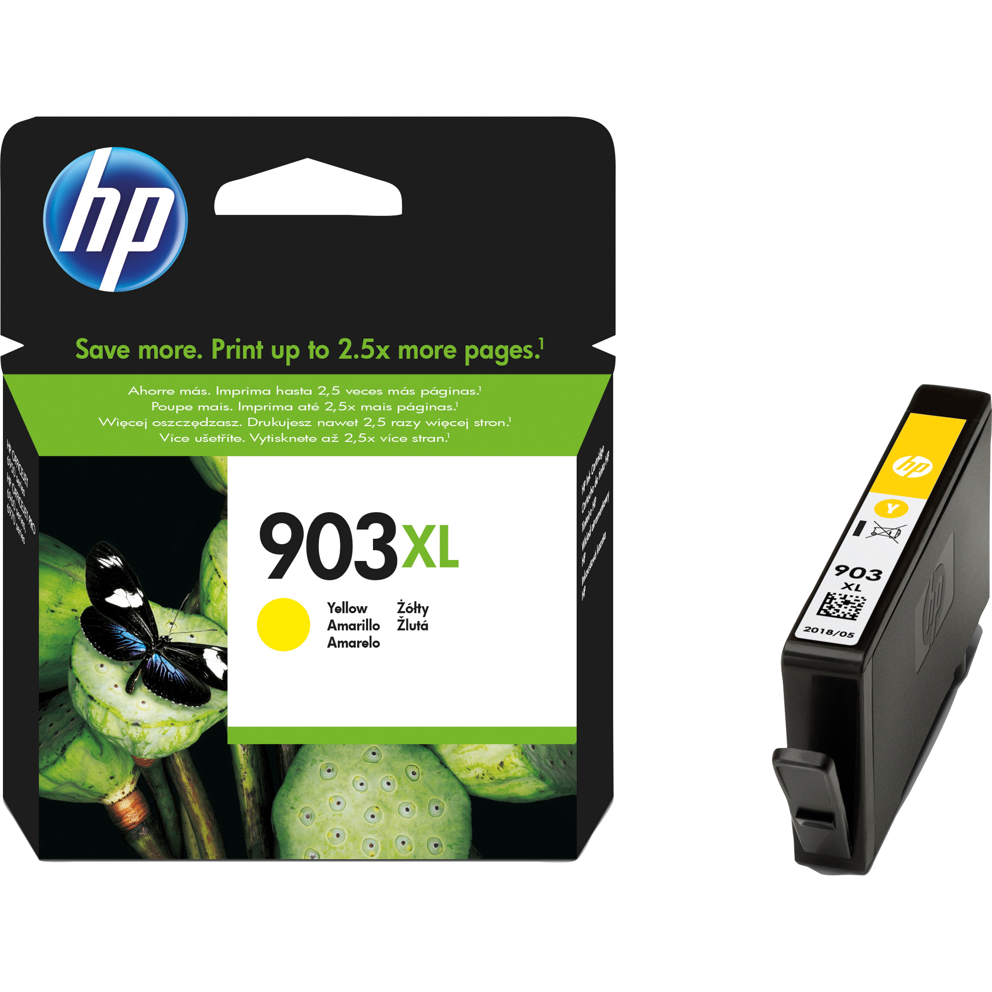 HP Tintenpatrone 903XL gelb