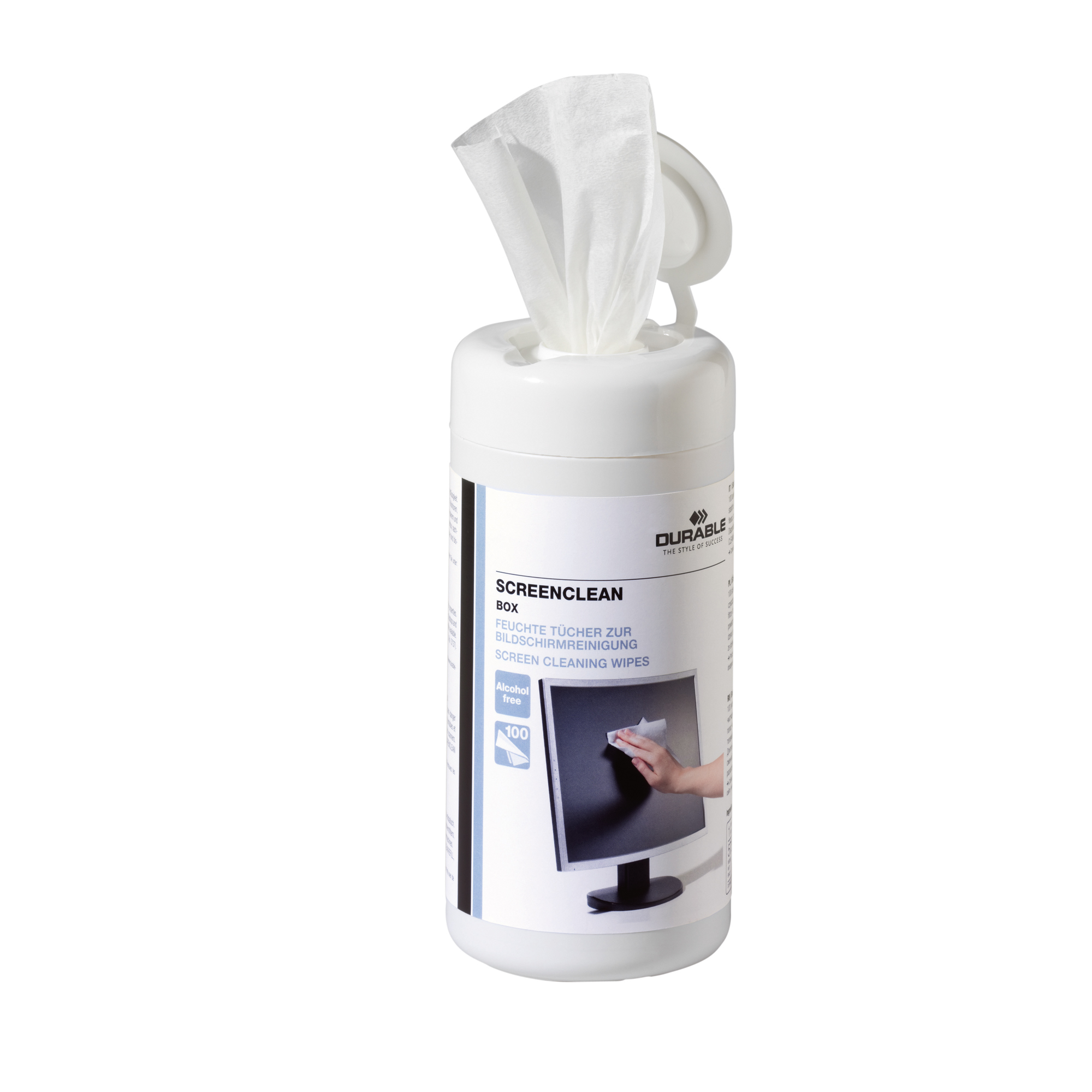 DURABLE Reinigungstuch SCREENCLEAN® BOX