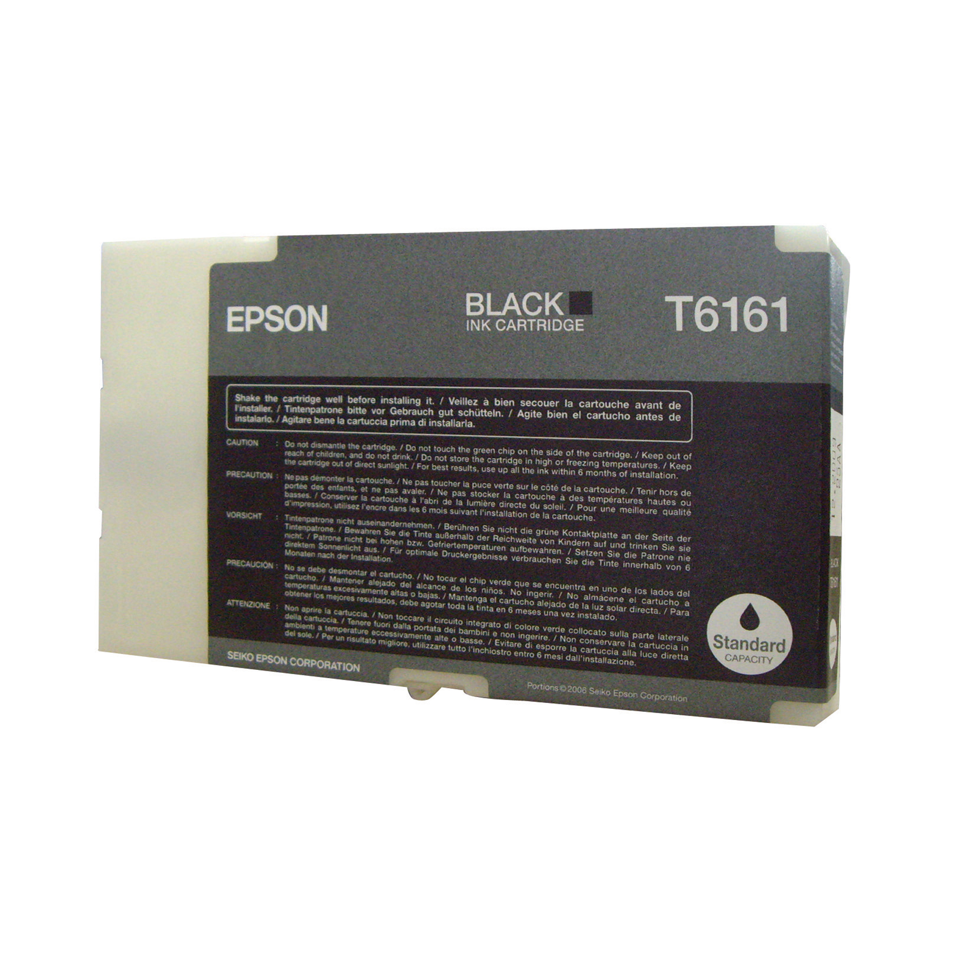 Epson Tintenpatrone T6161 schwarz