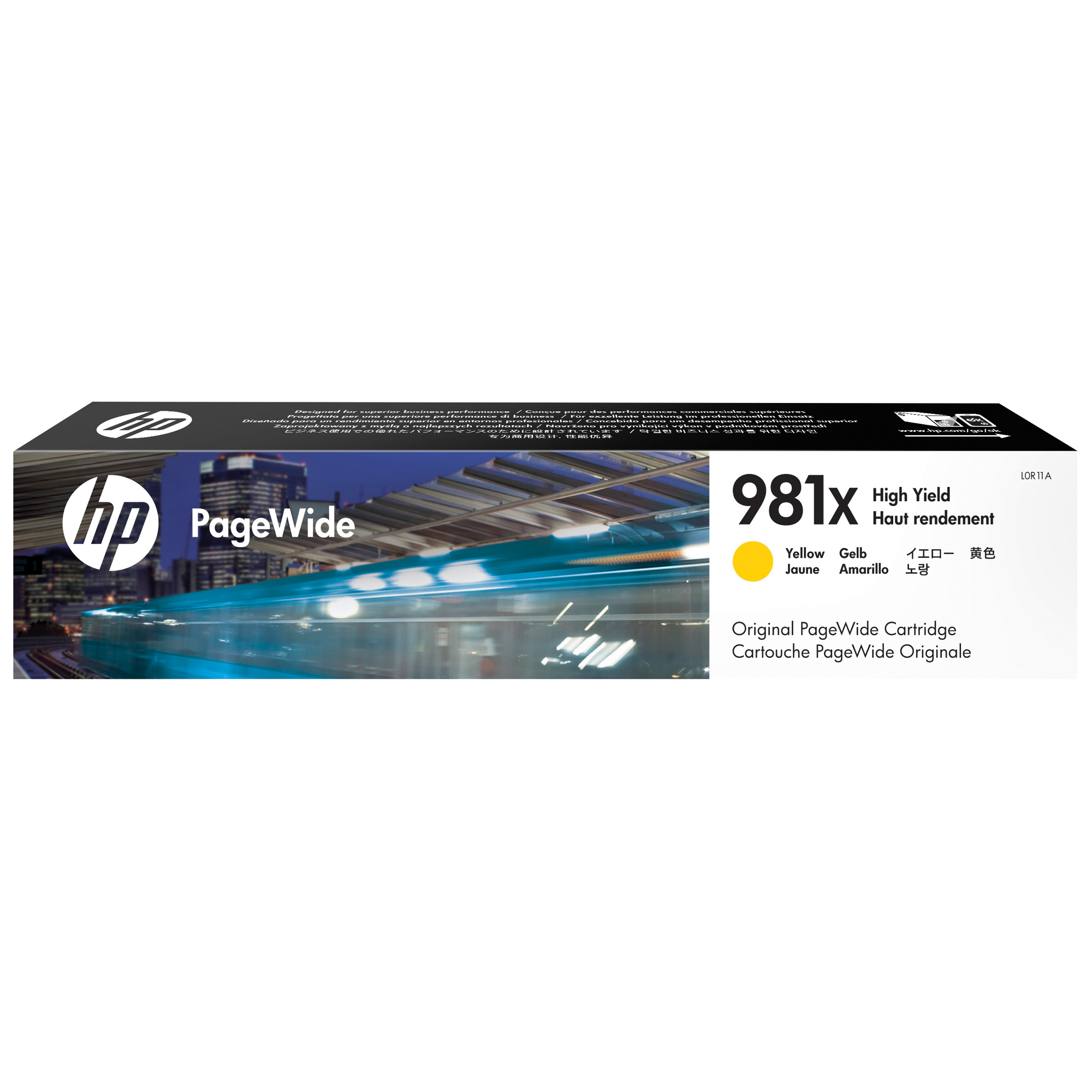 HP Tintenpatrone 981X gelb