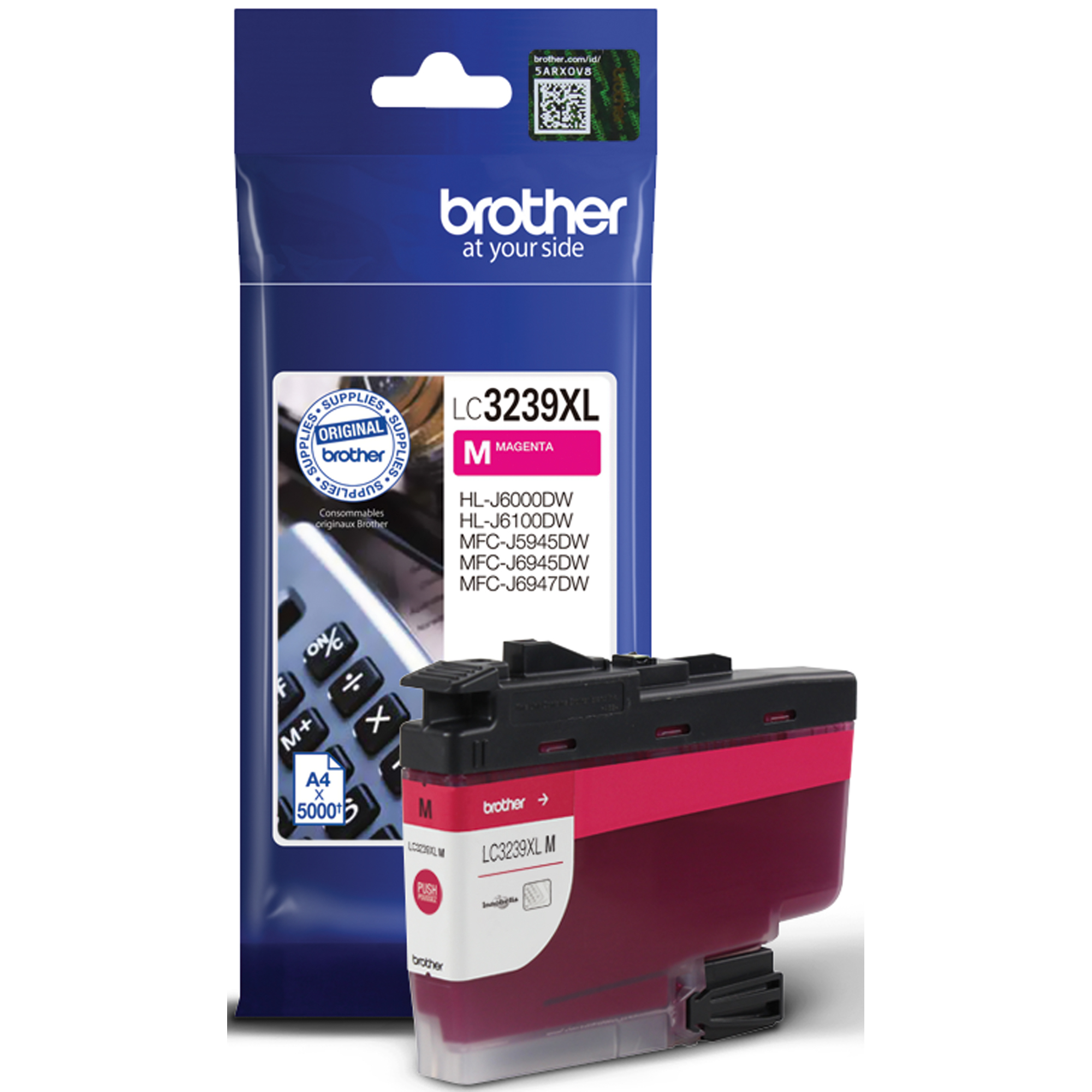 Brother Tintenpatrone LC-3239XL-M magenta