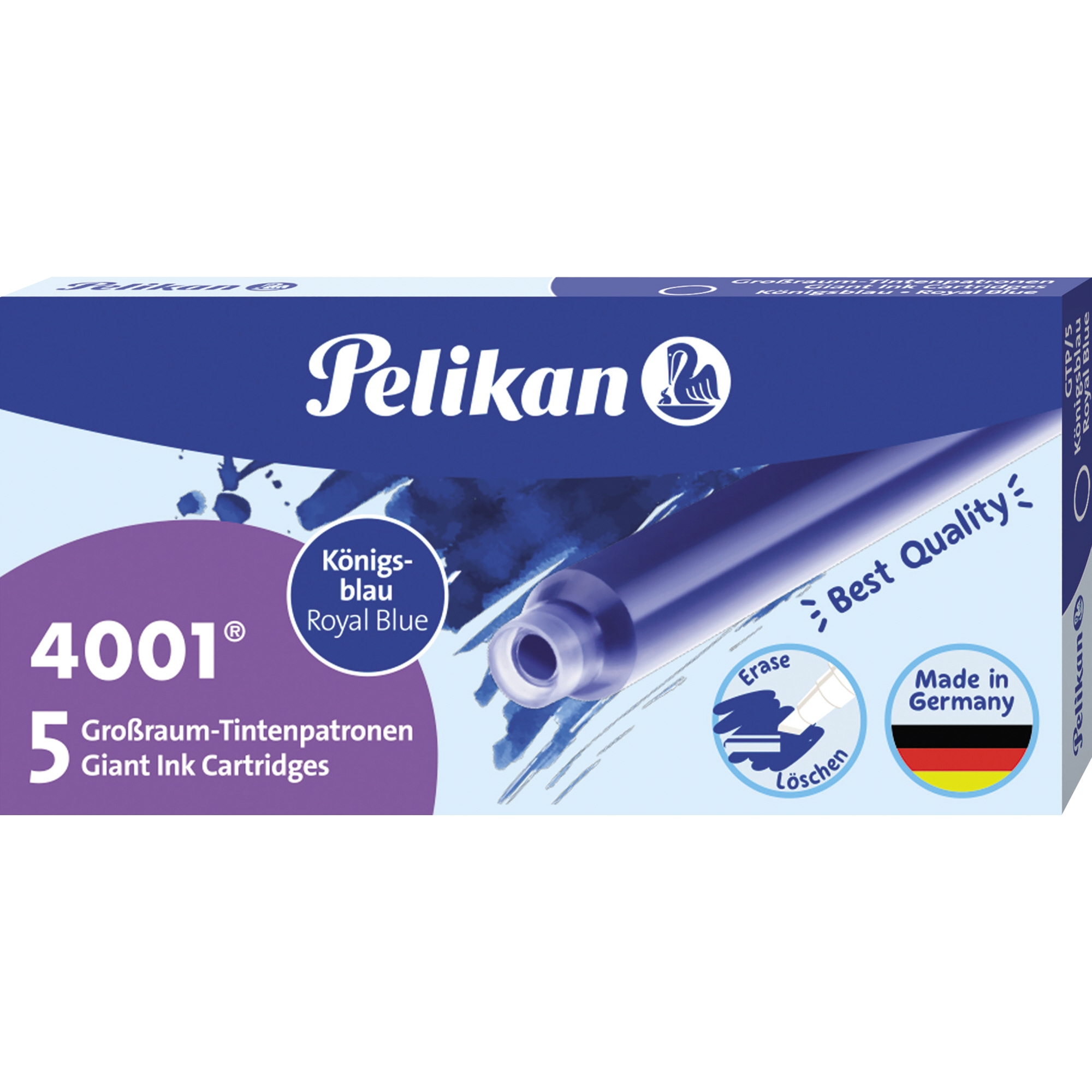 Pelikan Tintenpatrone 4001 GTP/5 löschbar