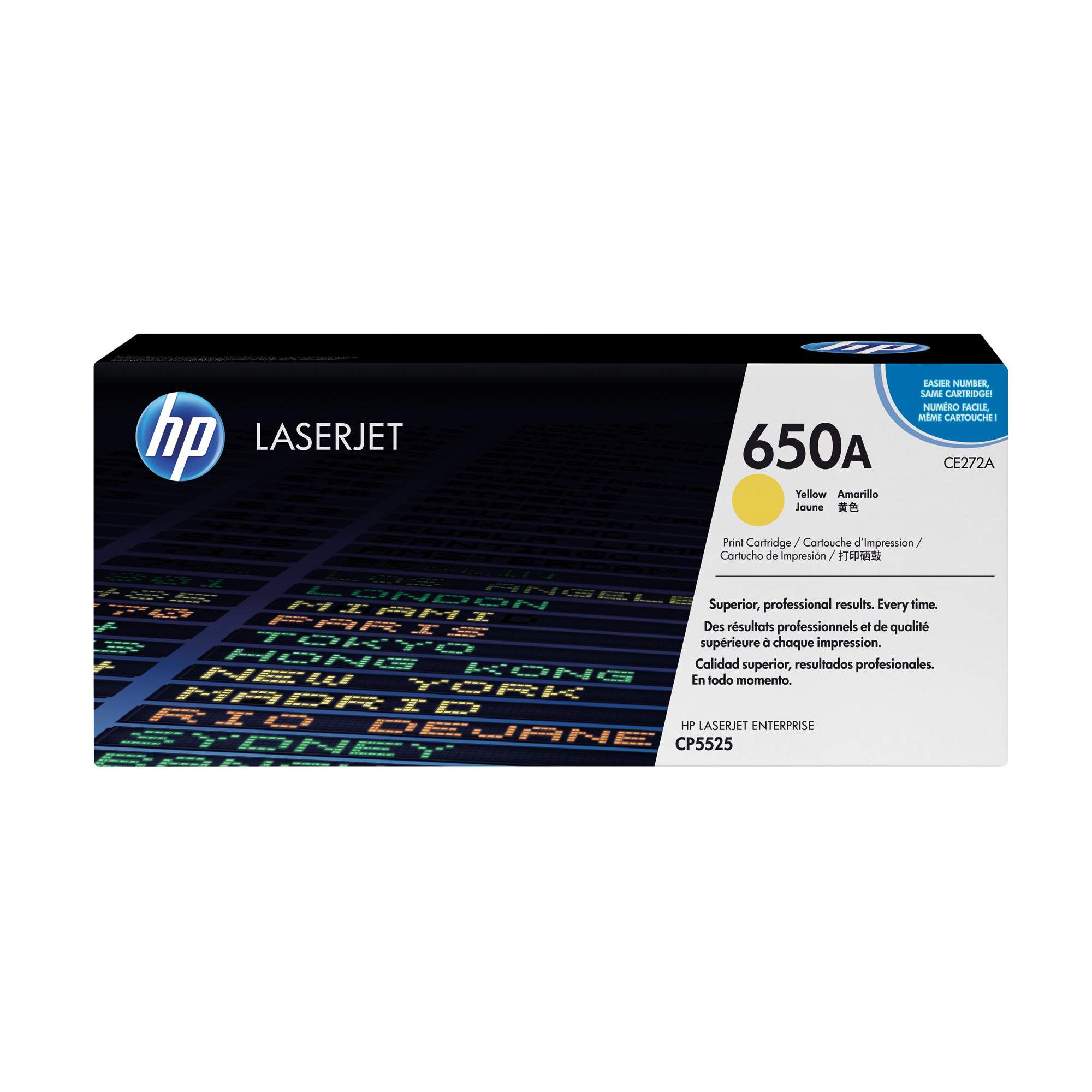 HP Toner 650A gelb