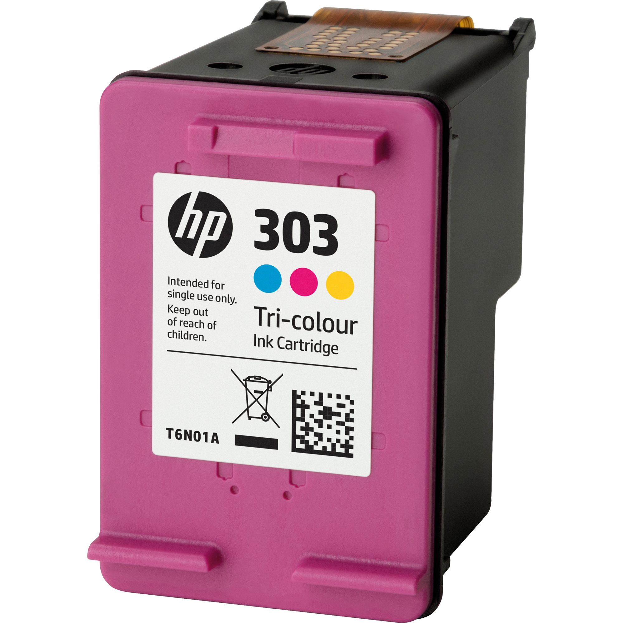 HP Tintenpatrone 303 cyan/magenta/gelb