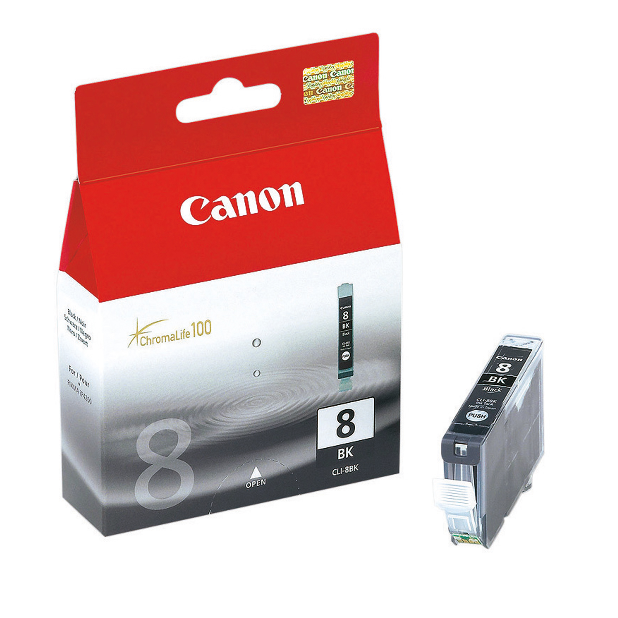 Canon Tintenpatrone CLI-8BK schwarz