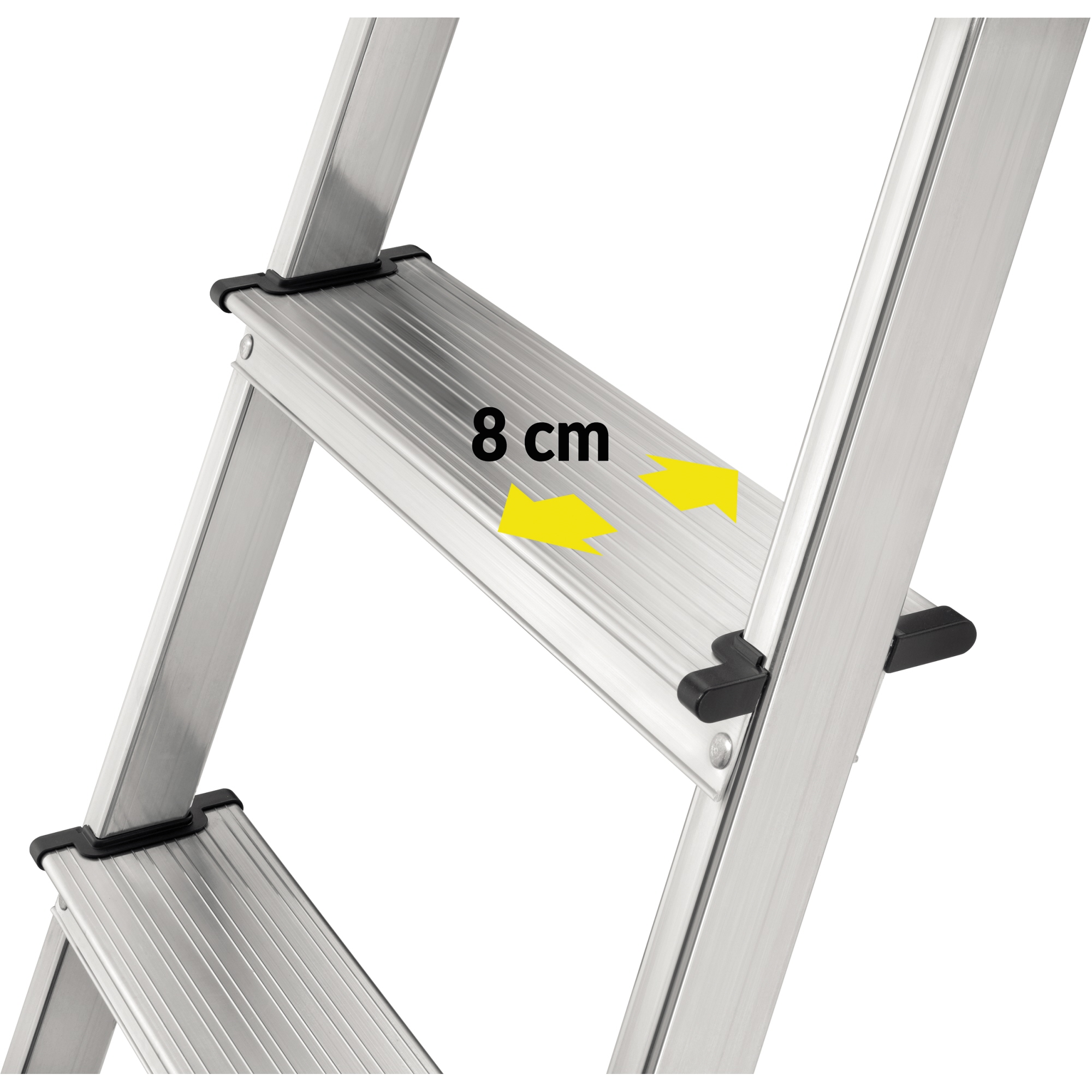 Hailo Stehleiter L60 StandardLine 4 Stufen