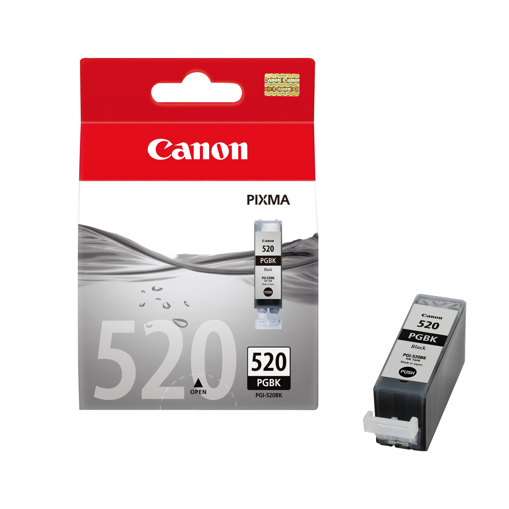 Canon Tintenpatrone PGI-520BK schwarz 2 St./Pack.