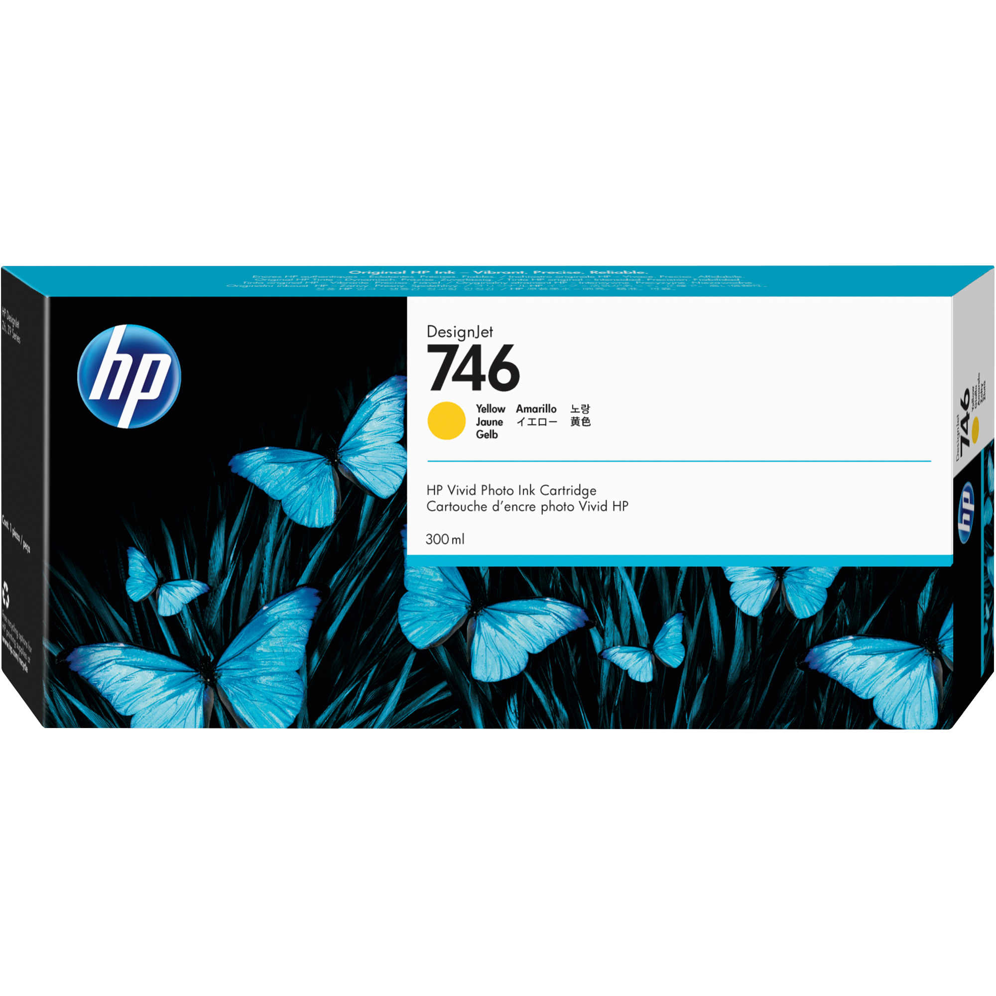 HP Tintenpatrone 746 gelb