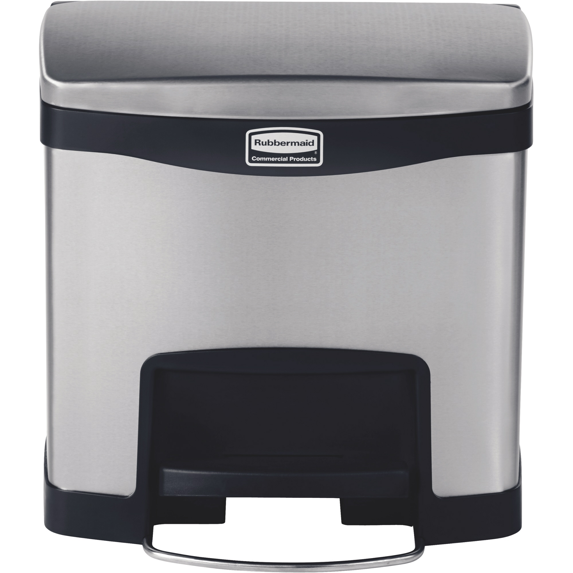 Rubbermaid Tretabfalleimer SLIM JIM® STEP-ON 15 l 1 Sortierfach