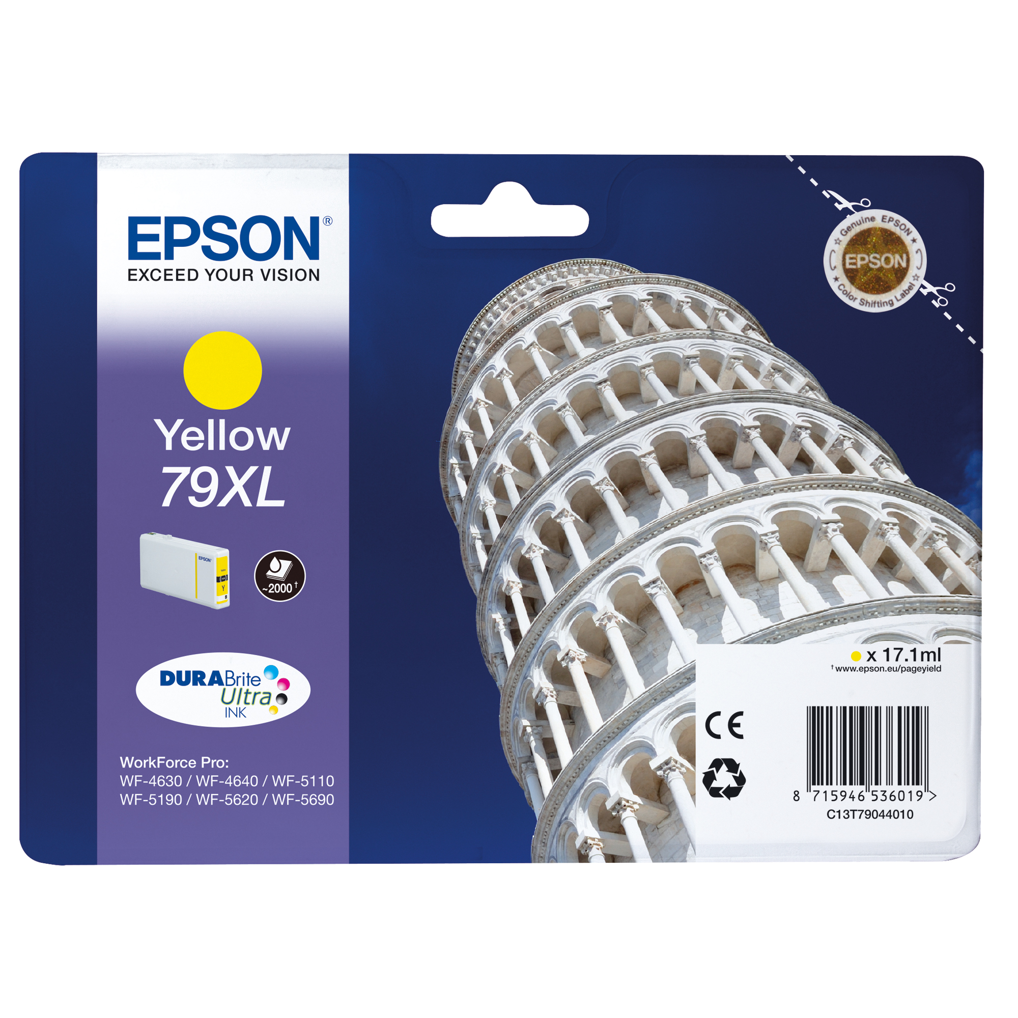 Epson Tintenpatrone 79XL gelb